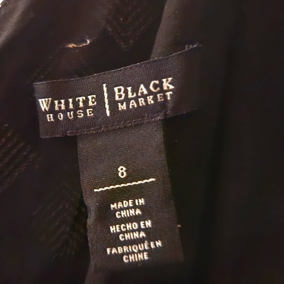 White House Black Market size 8 fully lined summer dress - Picture 4 of 6